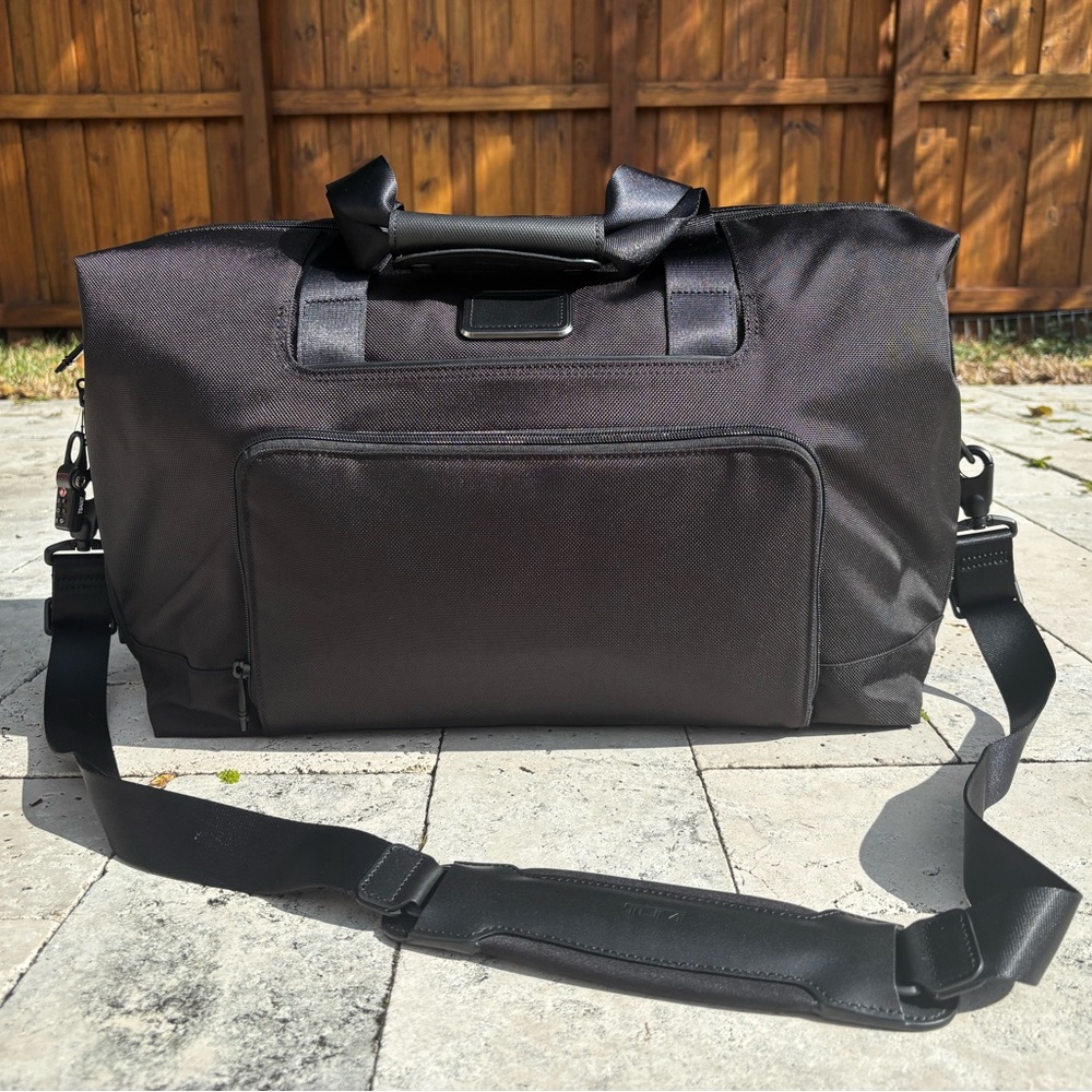 Tumi Charcoal Travel Bag